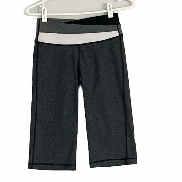 Lululemon Athletica Women’s Astro Cropped Pants Size 6 Dark Heathered Gray - Picture 10 of 10